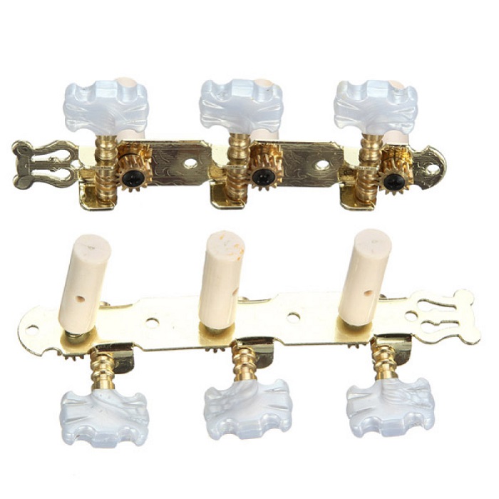 Classical guitar turnng pegs
